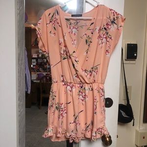 Peach romper